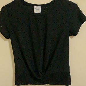 Eyelet detailed top, never worn